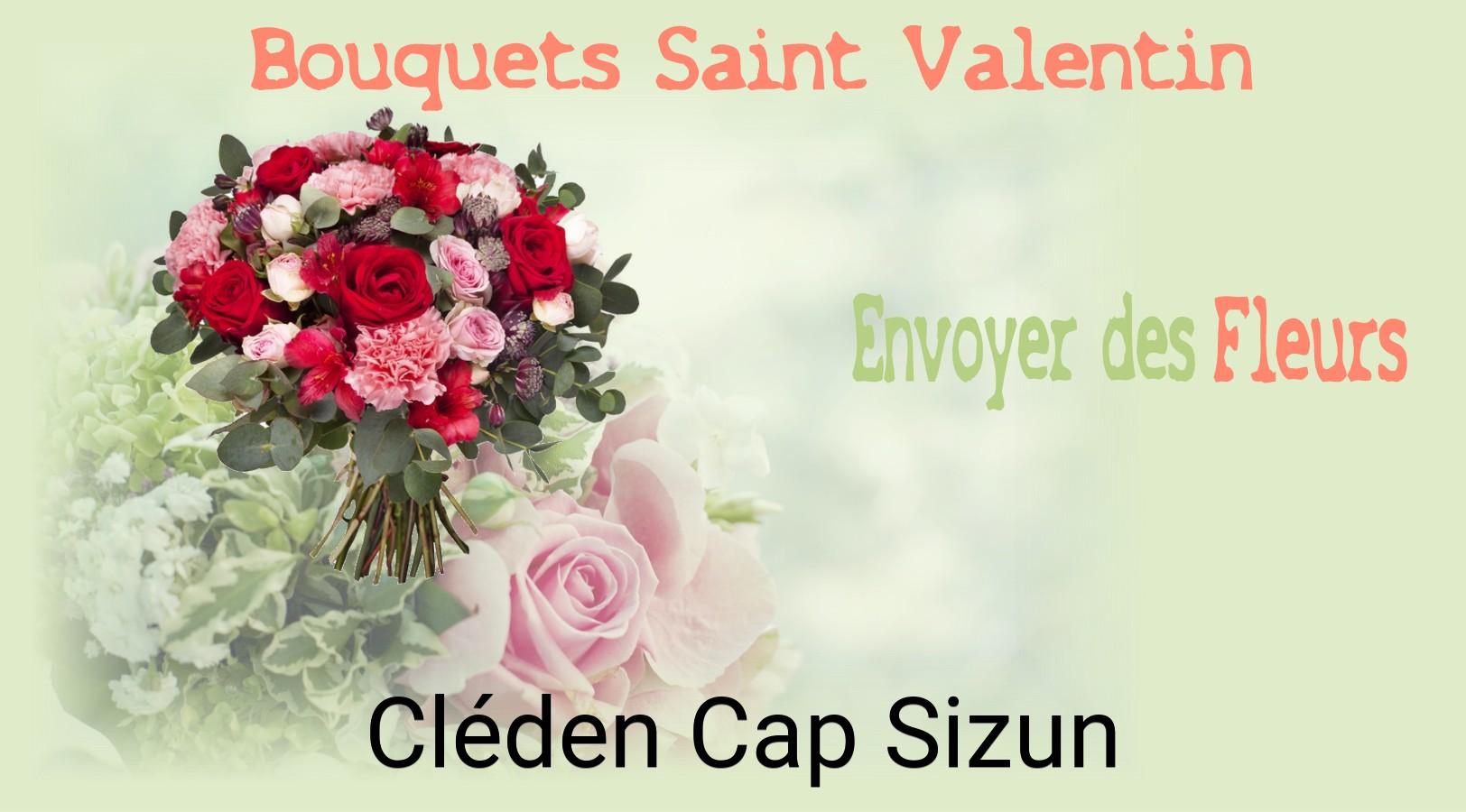 Roses de Saint-Valentin livrées à Cléden-Cap-Sizun